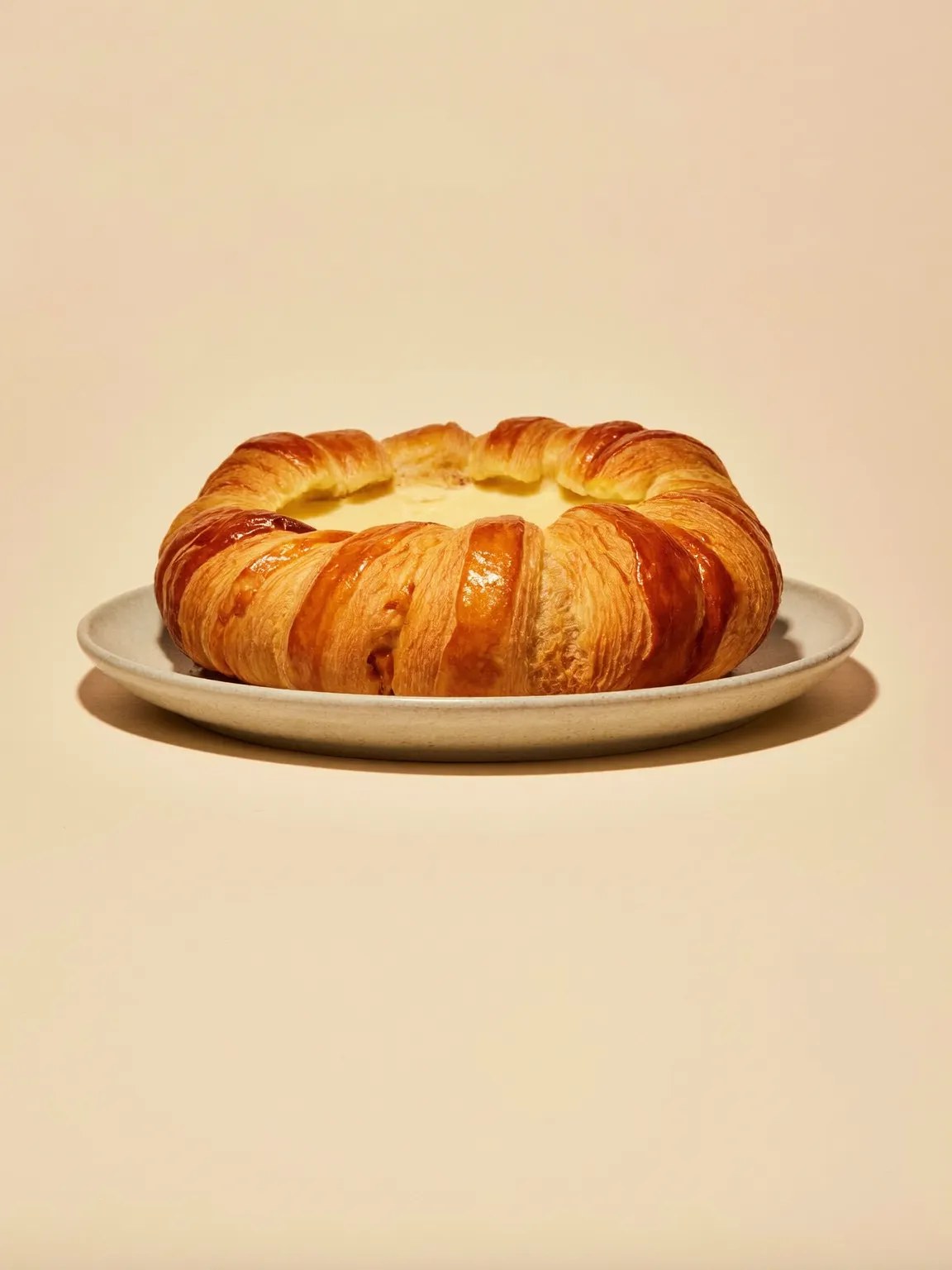 A butter croissant